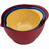 3-Pc. Plastic Mixing Bowl Set