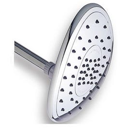 EcoRain(TM) Showerhead, Chrome, Fixed-Mount, 2 Settings, Chrome