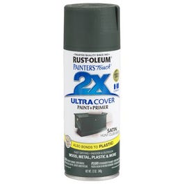 Painter's Touch 2X Spray Paint, Satin Hunt Club Green, 12-oz.