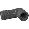 Pipe Fitting, Poly FPT Insert Reducing Elbow, 1 x 1/2-In.