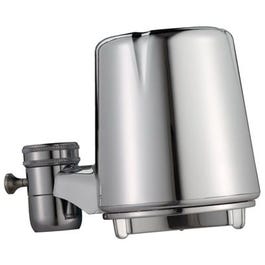 Faucet-Mount Drinking Water Filter, Chrome