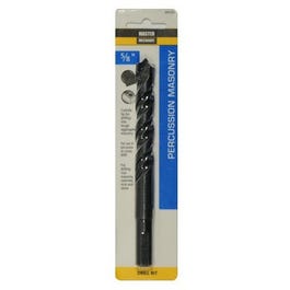 Percussion Masonry Drill Bit, 5/8 x 6-In.