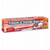 Freezer Storage Bag, Slide & Seal, Qt., 15-Ct.