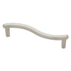 Cabinet Pull, Fusilli Pattern, Satin Nickel, 3.75-In.