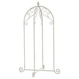 French Country Scroll Hanging Basket Stand, 40-In.