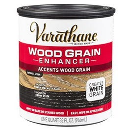 Wood Grain Enhancer, White Grain, 1-Qt.