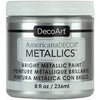 Americana Decor Metallics Craft Paint, Sterling Silver, 8-oz.