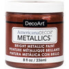 Americana Decor Metallics Craft Paint, Copper, 8-oz.