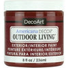 Americana Decor Outdoor Living Craft Paint, Fire Pit, 8-oz.