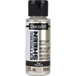 Extreme Sheen Premium Metallic Craft Paint, Pearl, 8-oz.