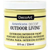 Americana Decor Outdoor Living Craft Paint, Lemonade, 8-oz.