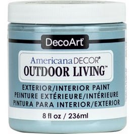 Americana Decor Outdoor Living Craft Paint, Poolside, 8-oz.