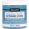 Americana Decor Outdoor Living Craft Paint, Turquoise Sky, 8-oz.