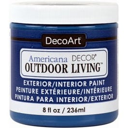 Americana Decor Outdoor Living Craft Paint, Morning Glory, 8-oz.