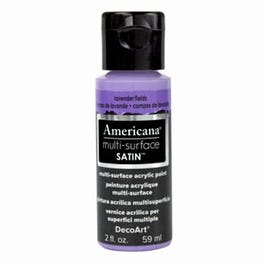 Americana Multi Surface Craft Paint, Satin, Lavender Fields, 2-oz.