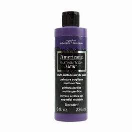 Americana Multi-Surface Acrylic Paint, Eggplant, 8-oz.
