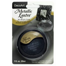 Metallic Wax, Black Shimmer, 1-oz.