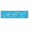 Americana Decor Monogram Stencil, 6 x 18-In.