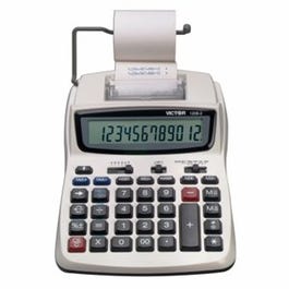 12 Digit Compact Commercial Printing Calculator