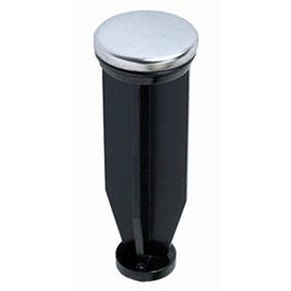 Bathroom Pop-Up Drain Stopper, Chrome Plastic, 3-1/2 x 1-1/4-In.