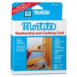 Caulking Cord, Gray, 90-Ft.