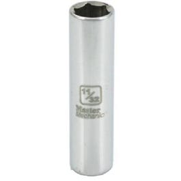 1/4-Inch Drive 11/32-Inch 6-Point Deep Socket