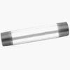 Pipe Fitting, Galvanized Nipple, 1-1/2-In. x Close