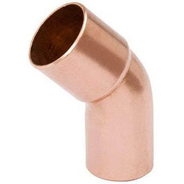 Pipe Fittings, Wrot Copper Elbow, 45 Degree, 3/4-In.