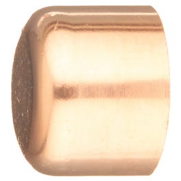 Pipe Fitting, Wrot Copper Cap, 3/8-In.