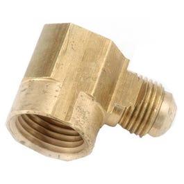 Flare Elbow, Range Shape, Lead-Free Brass, 5/8 Flare x 1/2-In. FPT