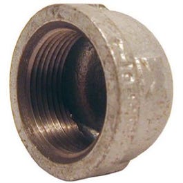 Pipe Fittings, Galvanized Cap, 3/8-In.