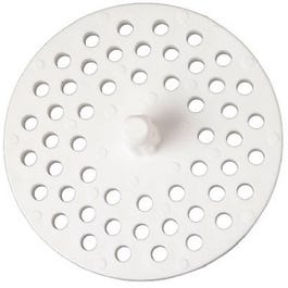 Garbage Disposal Strainer, White Plastic