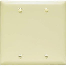 Ivory Blank Nylon Wall Plate