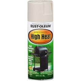 High-Heat Spray Paint, Flat White, 12-oz.