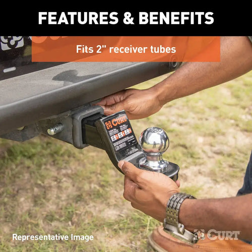 Curt Class 3 Ball Mount Imported #45850