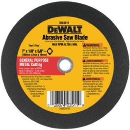 Metal Abrasive Blade, 7-In.