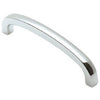 4-In. Chrome Square Bow Cabinet Pull