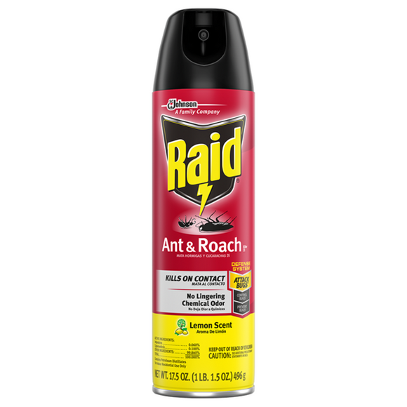 Raid® Ant & Roach Killer 26 Lemon Scent