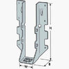 Face Mount Joist Hanger Z-Max, 2 x 6-In.