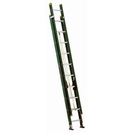 20-Ft. Extension Ladder, Fiberglass, Type II, 225-Lb. Duty Rating