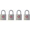 4-Pack Keyed-Alike Luggage Locks