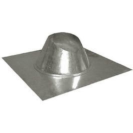 Galvanized Rainproof Flashing, 1/4 Pitch, 6-In.