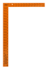 Johnson Level 16 x 24 Easy-Read™ Steel Framing Square