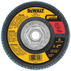 Dewalt HP Flap Discs Type 29, 4-1/2-Inch by 5/8-Inch-11 80 Grit (4-1/2-Inch by 5/8-Inch-11 80 Grit)