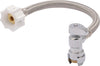 TOILET CONNECTOR 1/2 SB X 7/8 CS X 12 SS