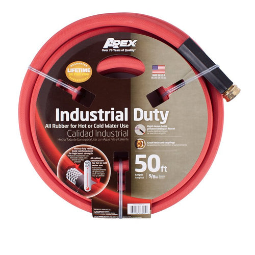 Teknor Apex Industrial Duty (Red) Water Hose (5/8, 50')