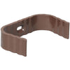 Amerimax 2 In. x 3 In. Traditional K-Style Brown Vinyl Downspout Clip