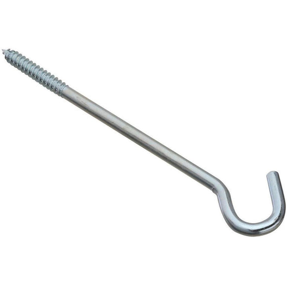 National 3/8 In. x 10 In. Steel Screw Hook