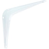 National 211 5 In. D. x 6 In. H. White Steel Shelf Bracket