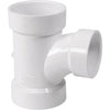 Charlotte Pipe 2 In. x 1-1/2 In. Reducing Sanitary PVC Tee